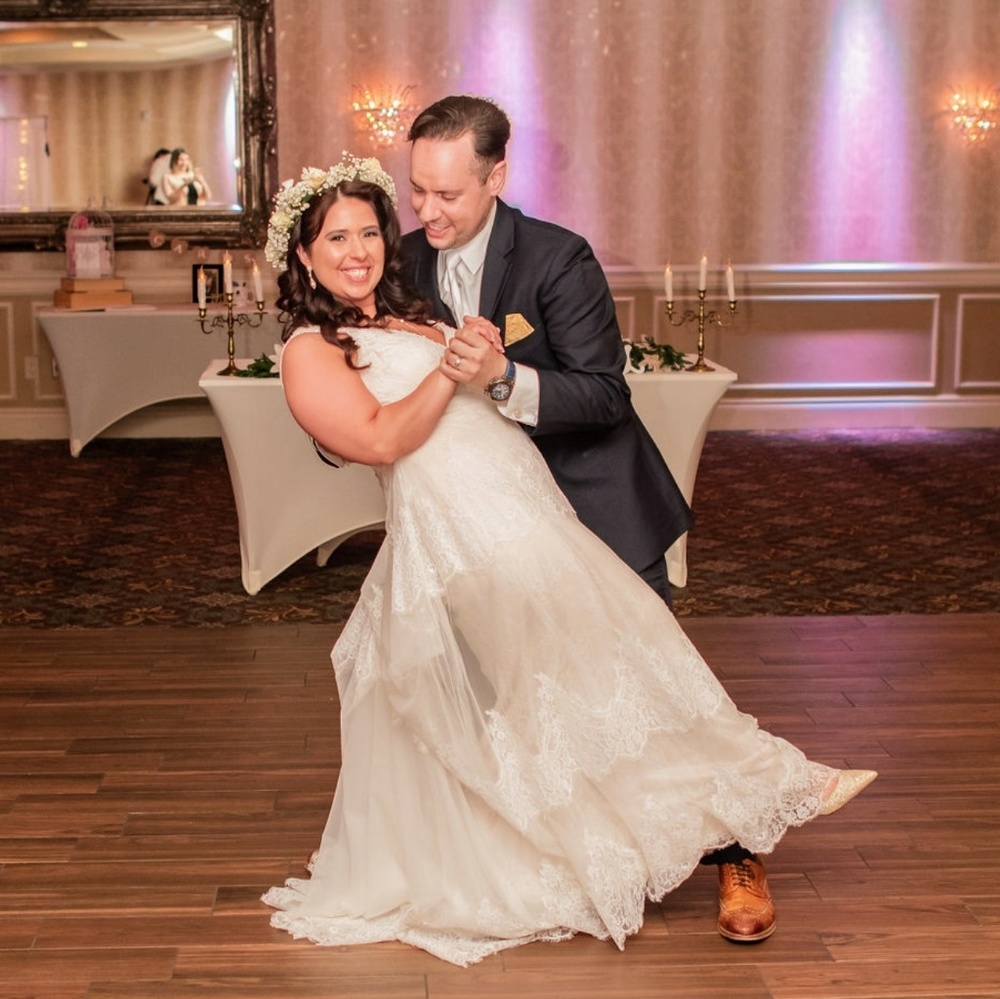 👰Melissa Sweet 👰Lace Layered Wedding Dress